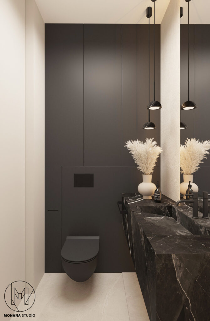 JAPANDI & STONE – PROJEKT DOMU 160m2