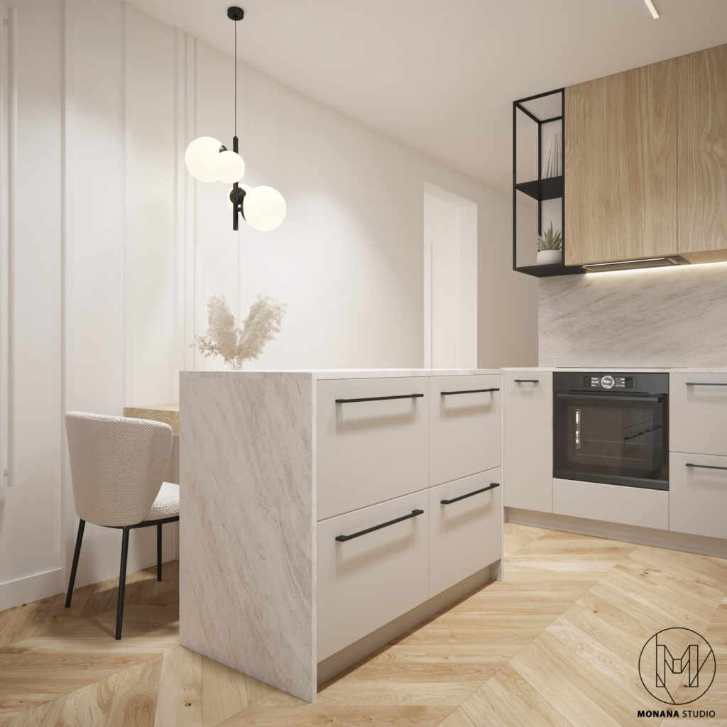 NATURAL & SIMPLE – PROJEKT MIESZKANIA 84m2