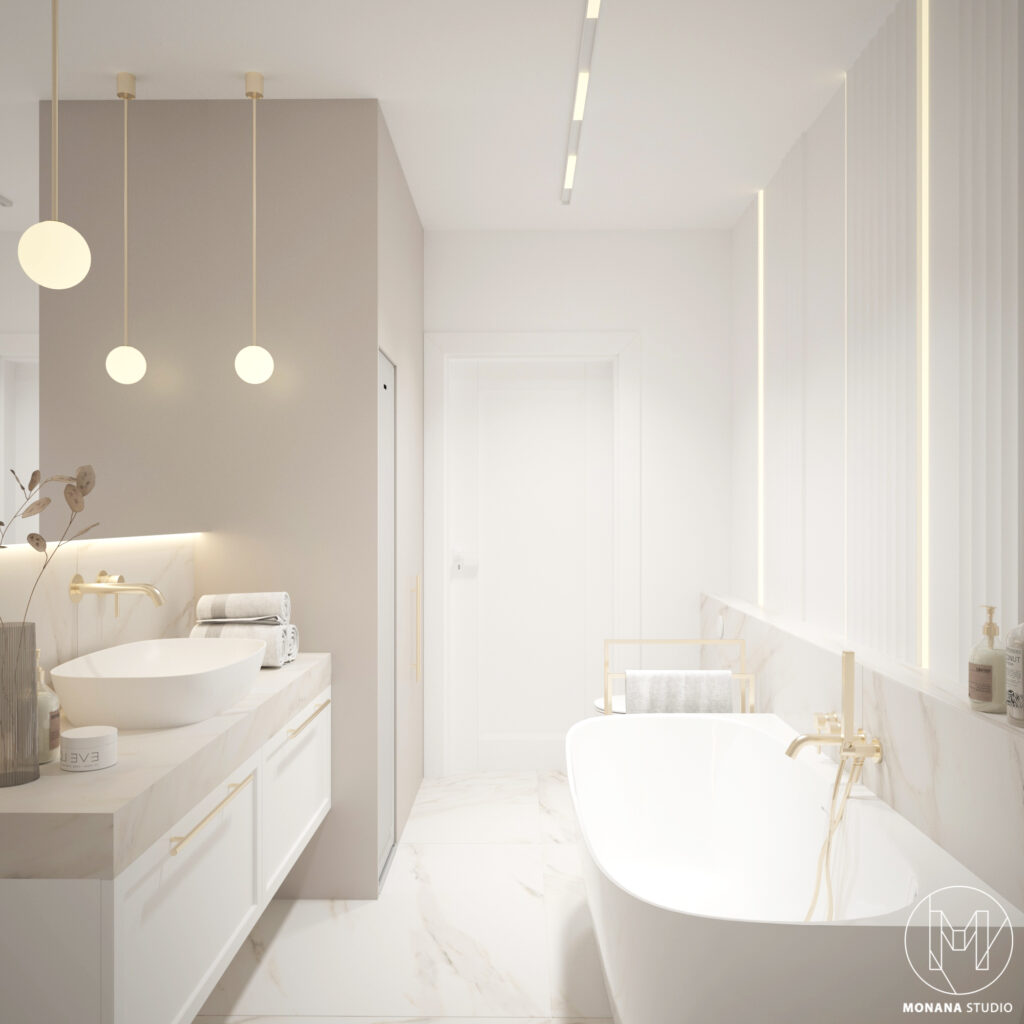 BEIGE CREAM – PROJEKT DOMU 150m2 PIĘTRO