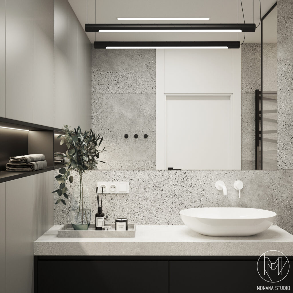 GEOMETRIC – PROJEKT MIESZKANIA 60m2