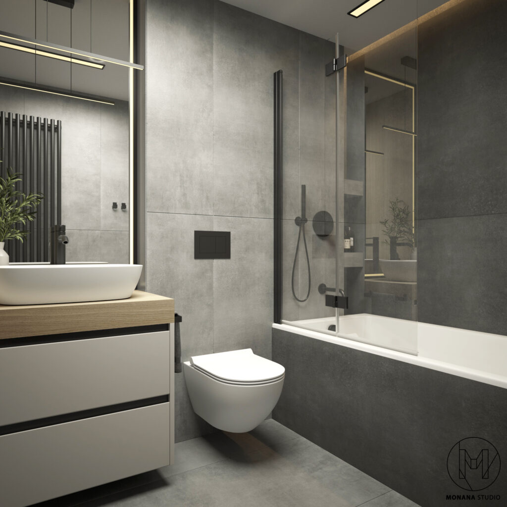 CALM & SOFT – PROJEKT MIESZKANIA 60m2