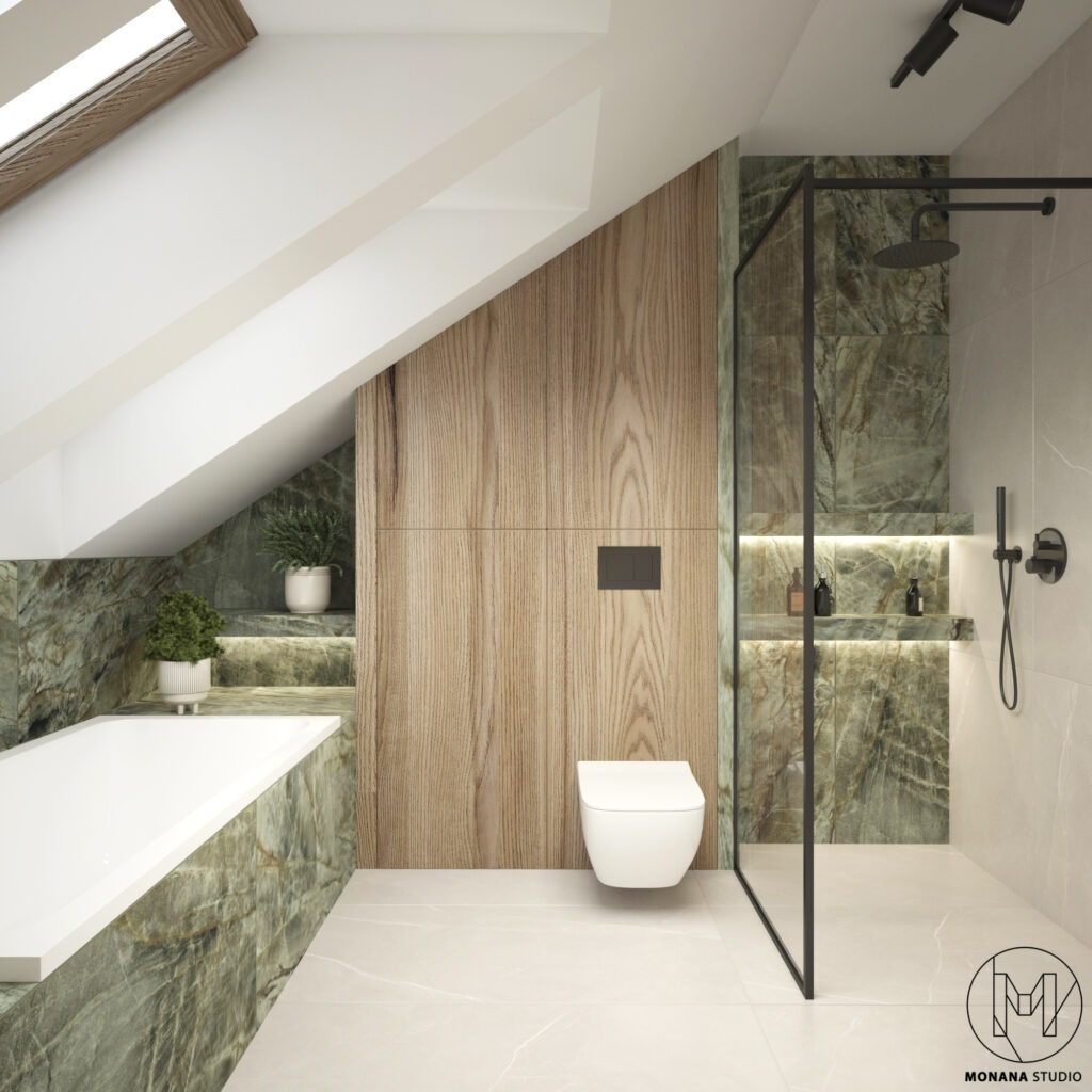 OLIVE BEIGE – PROJEKT DOMU 100m2
