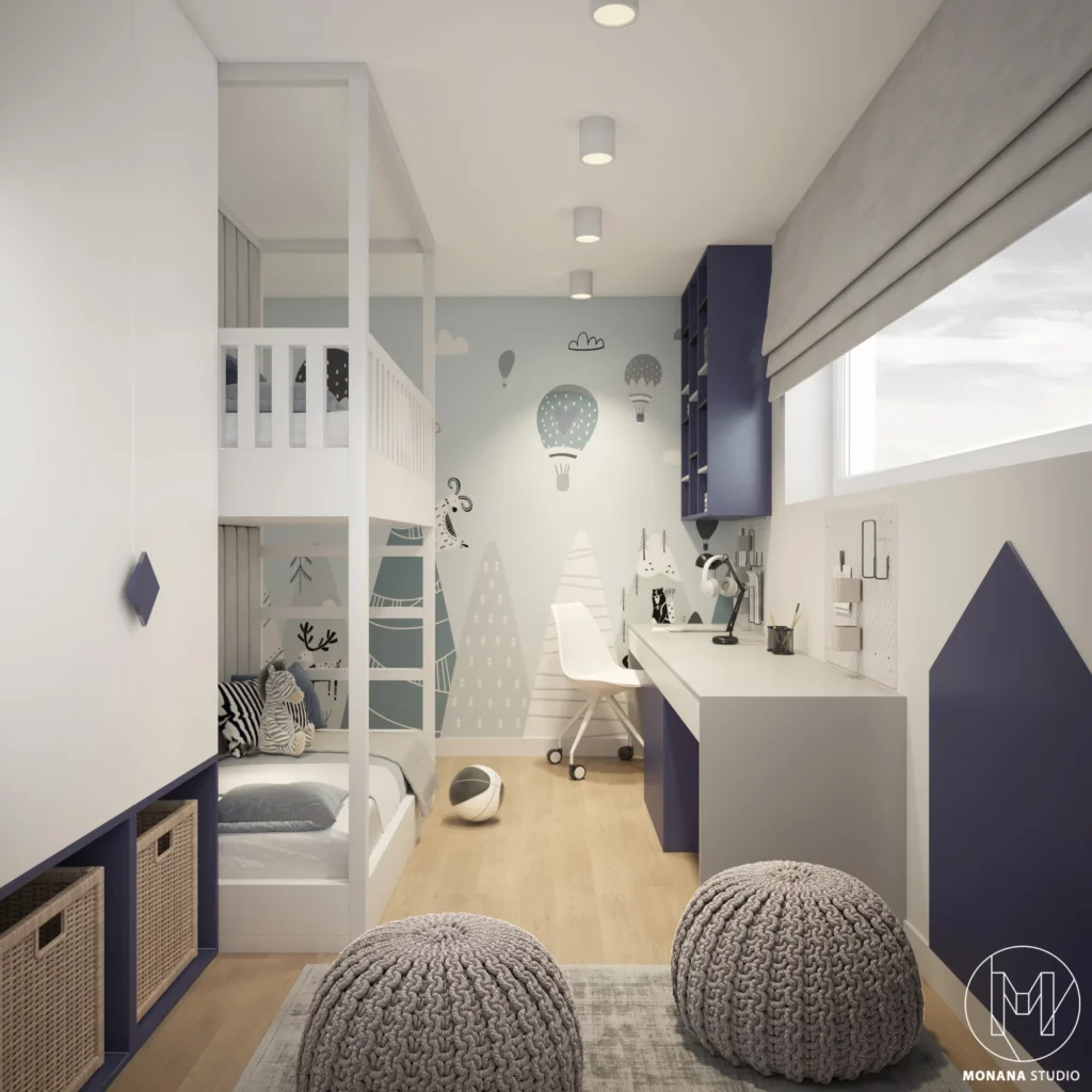 CALM & SOFT – PROJEKT POKOJU DLA CHŁOPCÓW
